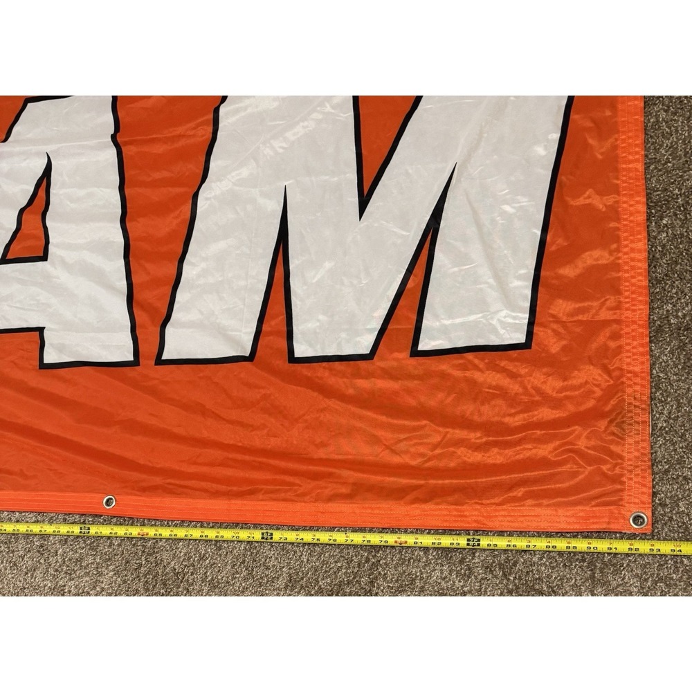 FRAM Filters REAL Banner Flag 42x96 Orange Garage Man Cave Shop Sign Large - Picture 3 of 3